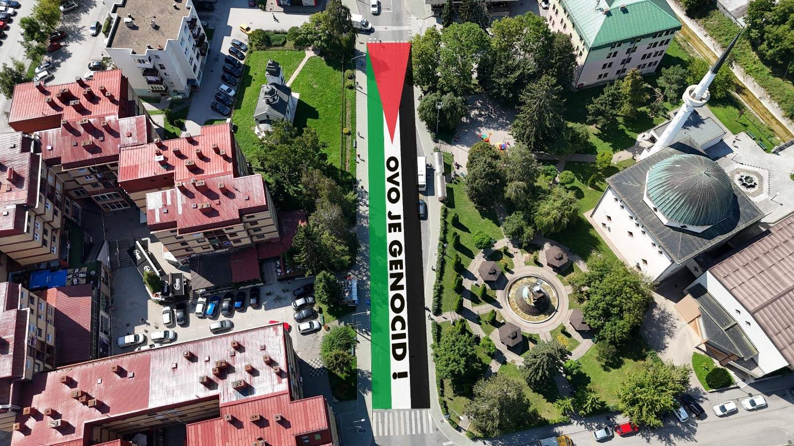 Hadžići: Stotine građana na skupu osudilo izraelske napade u Gazi: "Ovo je genocid"